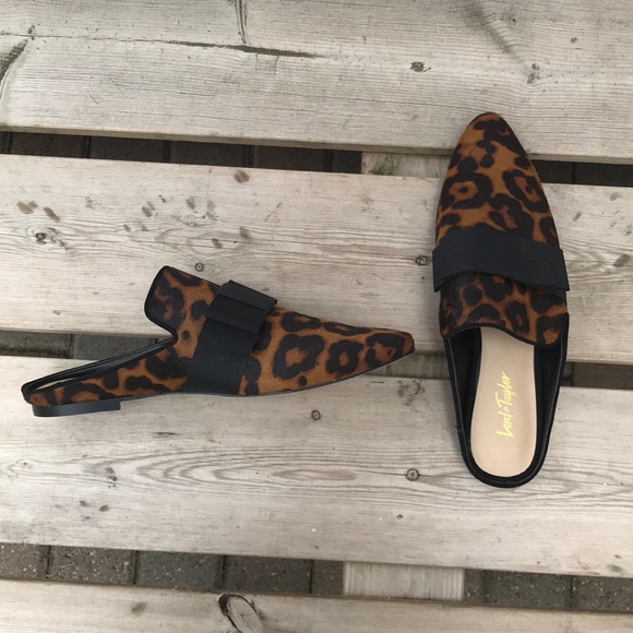 NWOT Lord & Taylor Leopard Print Mules - Picture 5 of 10